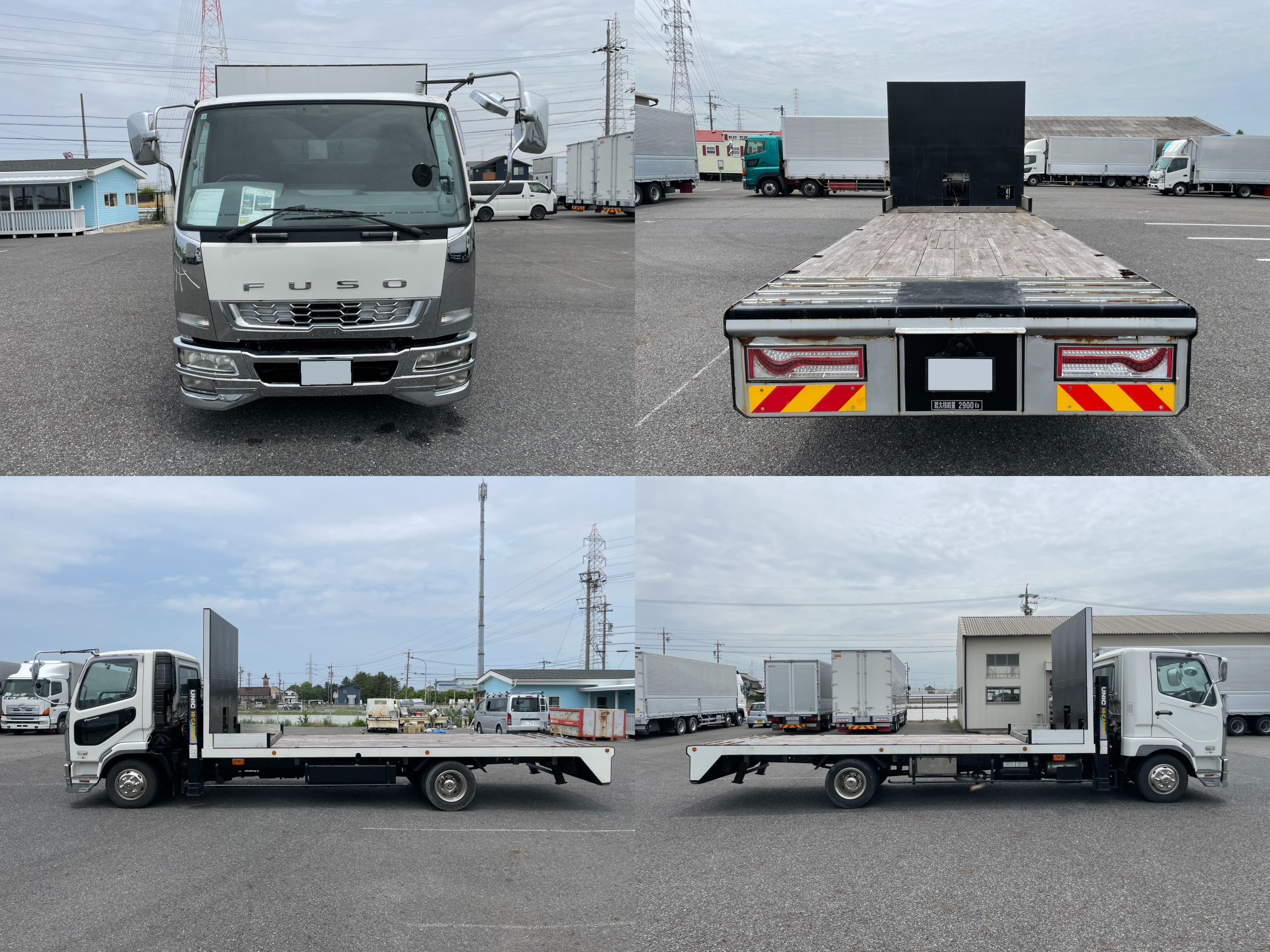 三菱 中型標準 ファイター セルフ PDG-FK71D